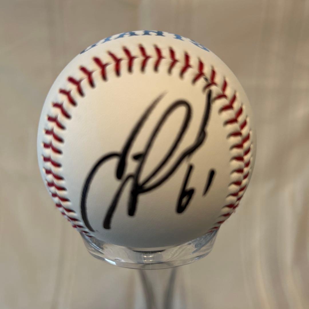 巨人　増田　陸選手　サインボール