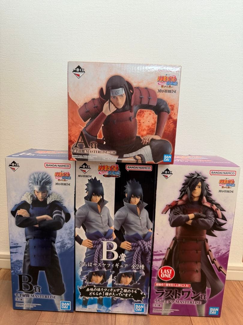 NARUTO 一番くじ　マダラ　サスケ輪廻眼　その他フィギュア　まとめ売り
