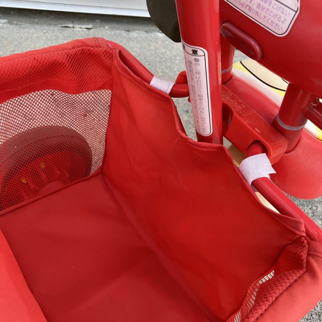 送料込み　アンパンマン三輪車　デラックスⅡ　DX2 レッド