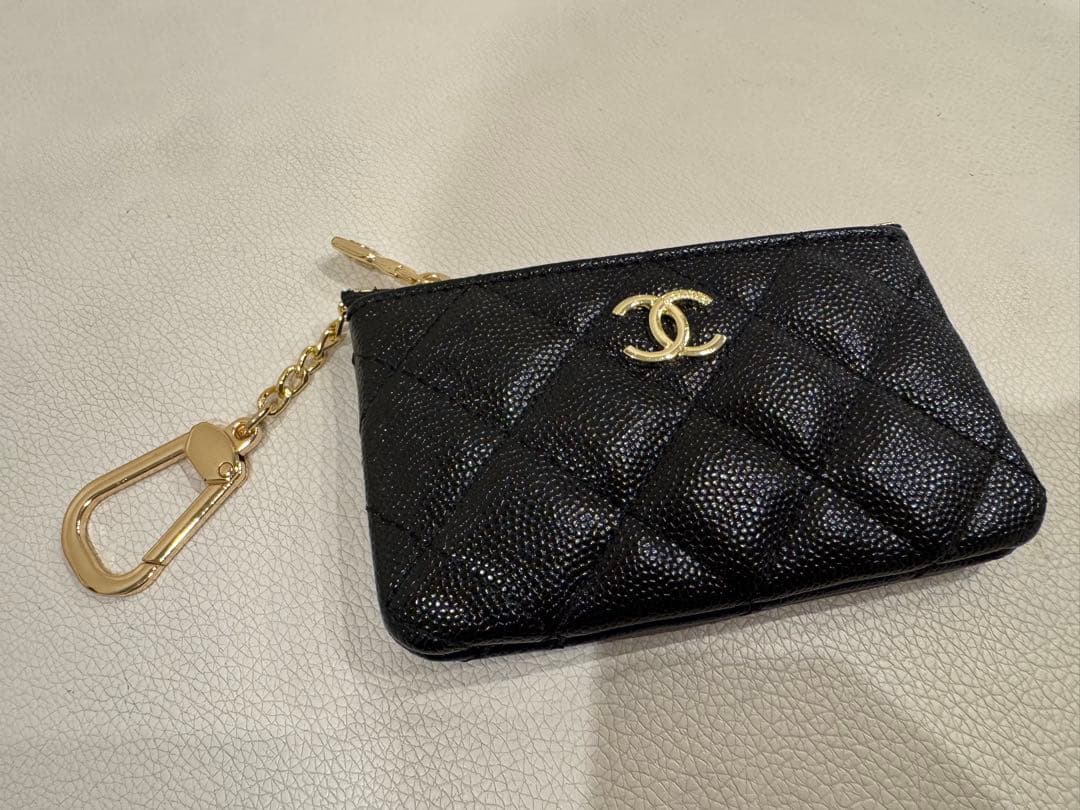 CHANEL ケース　カードケース　キーリング　付き　ノベルティ
