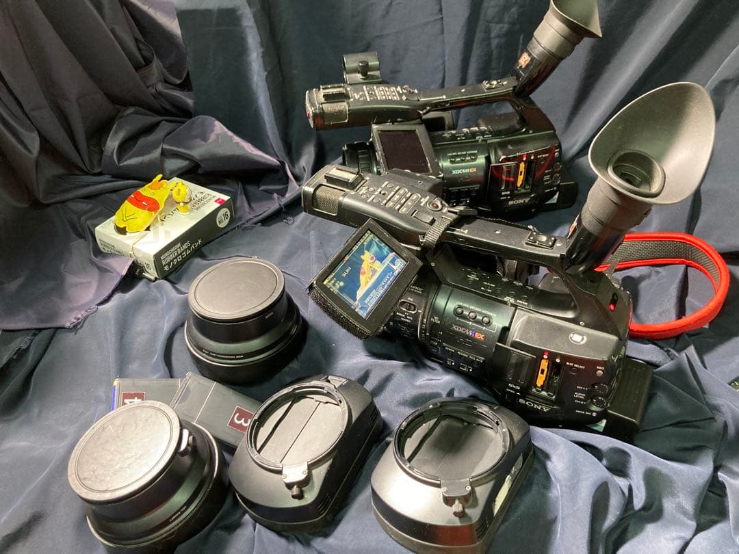 業務用ビデオカメラ本体　SONY EX1R 2台セット！