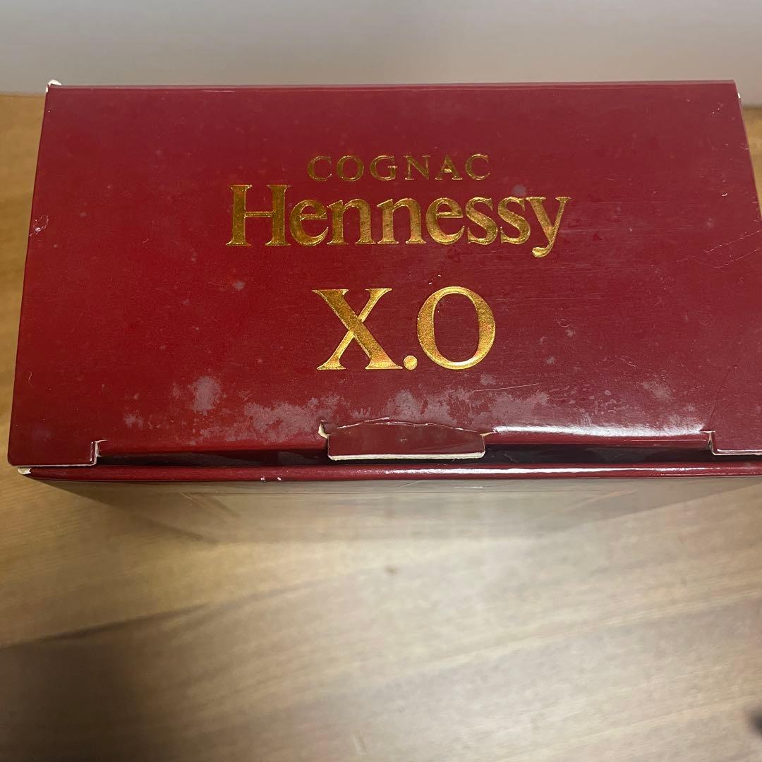 【未開封】Hennessy X.O コニャック 箱入り　700ml 酒