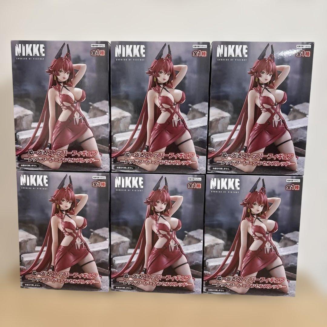 NIKE 勝利の女神 レッドフード ぬーどるストッパーフィギュア 6体セット