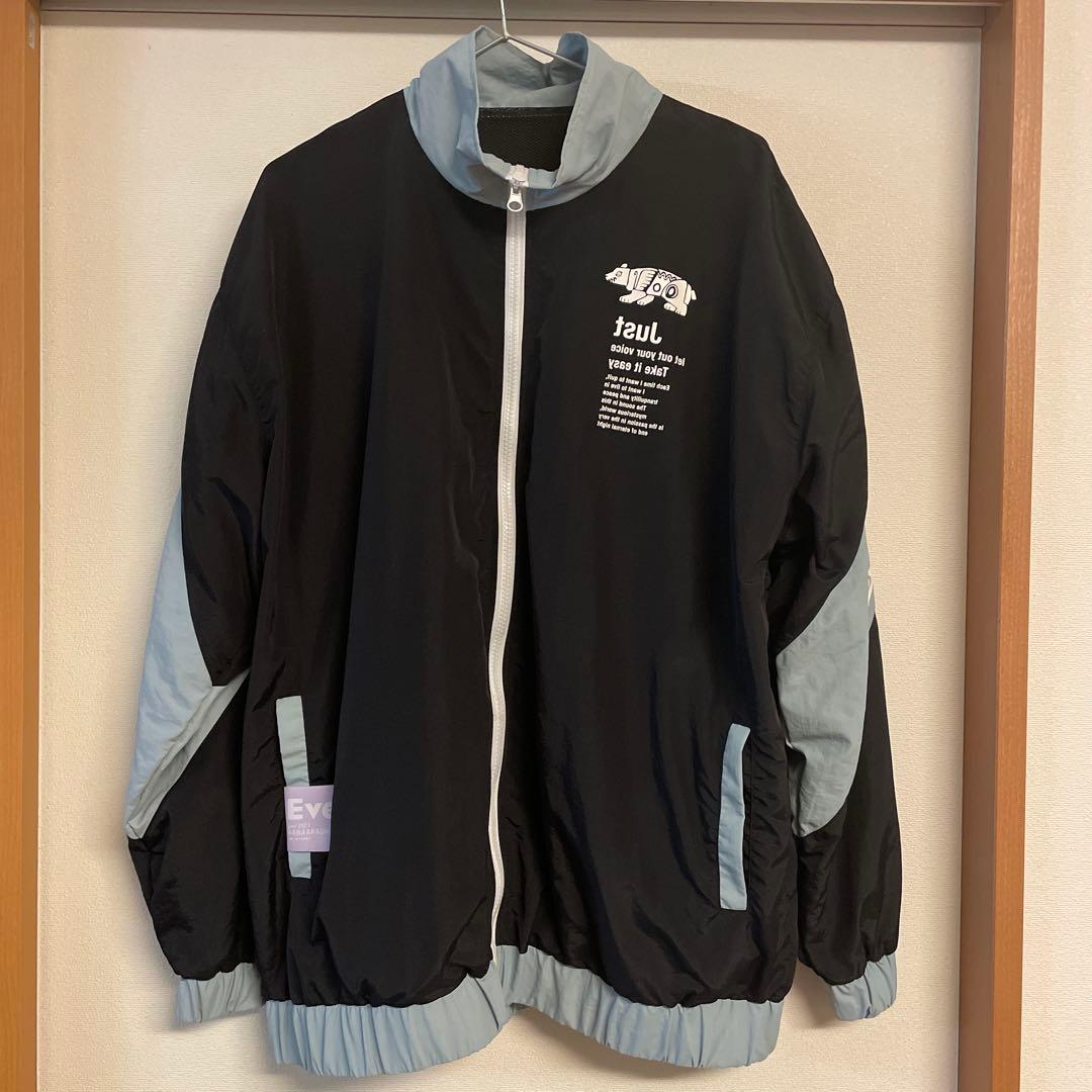 Eve 花嵐 ジップアップジャケット 黒　サイズM