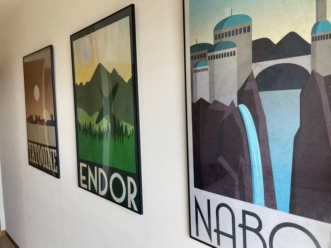 スター・ウォーズ アートプリント 3枚