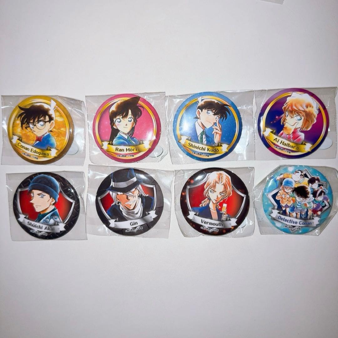 名探偵コナン 北栄町 コナン百貨店 ガチャガチャ 缶バッジ 毛利蘭 工藤新一