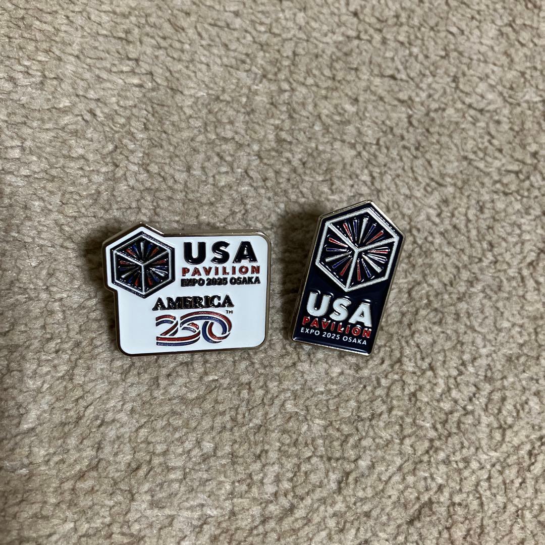 d*n様 USA Pavilion Expo 2025 Osaka ピンバッジ