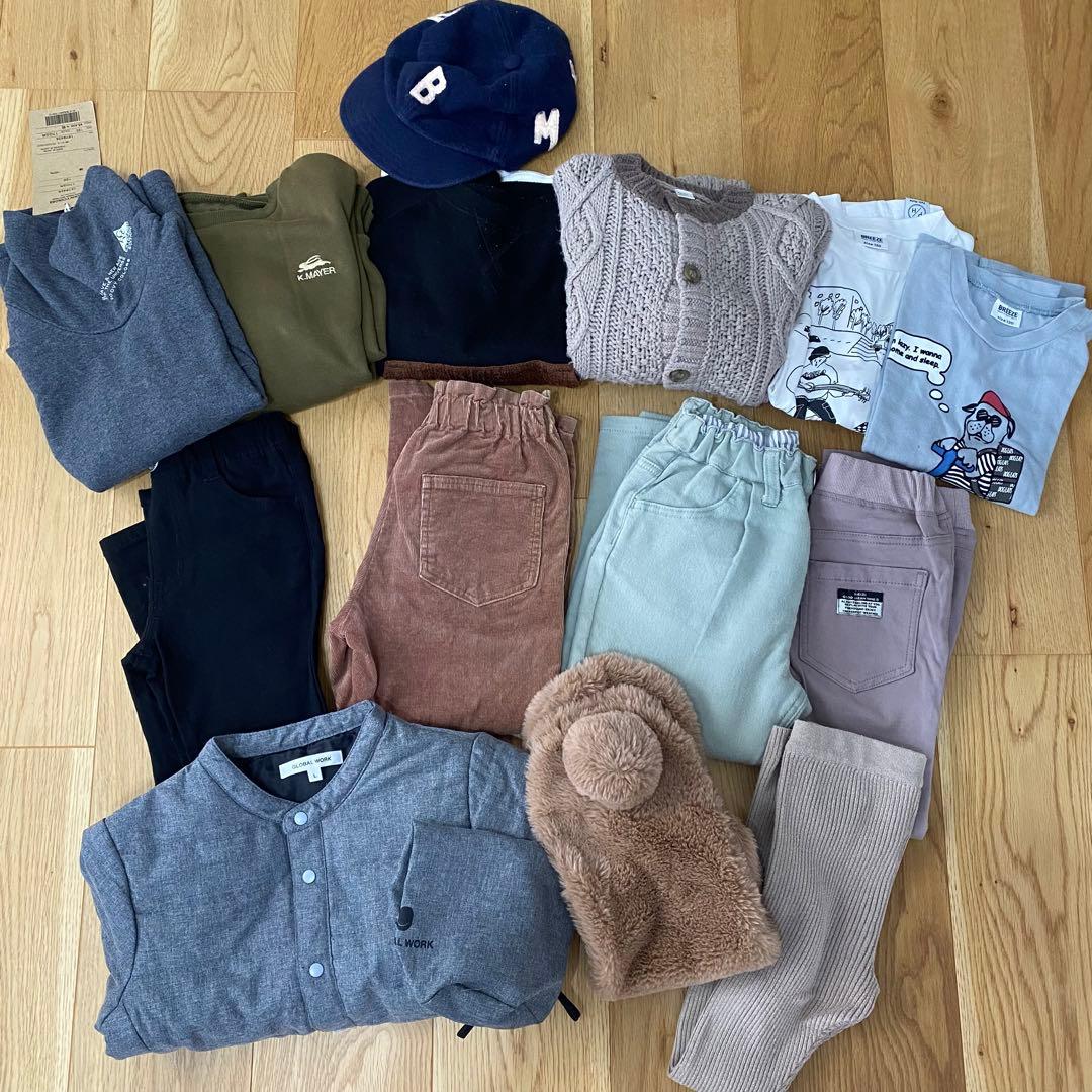 チョコ　男の子　まとめ売り　120② 秋冬〜春　&vis パンツ