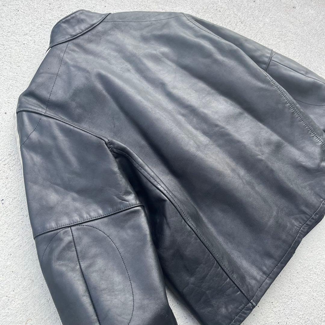 OLD GAP オールド　トラック　シングル　レザージャケット S相当