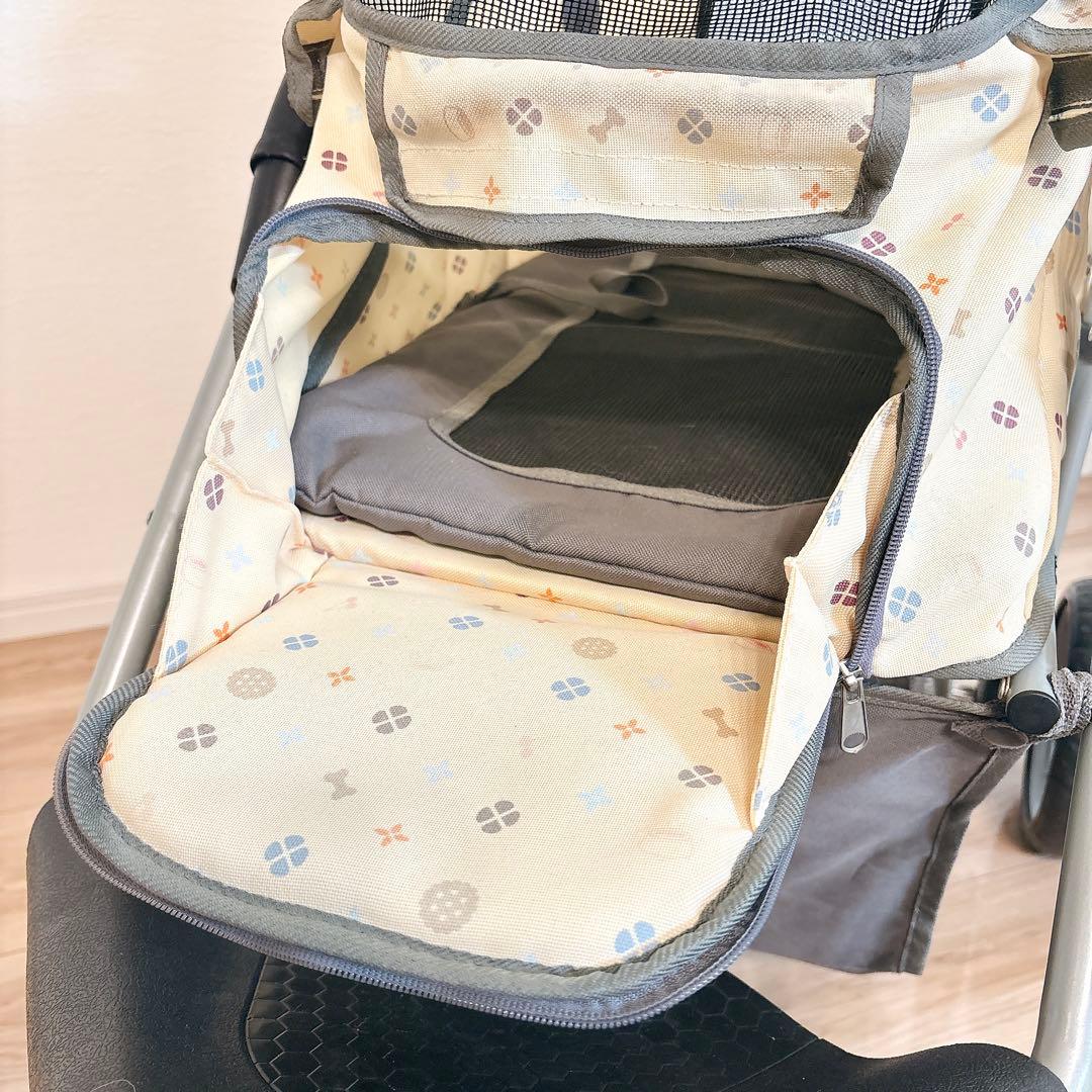 ✨送料無料✨ イビヤヤ ペットカート 三輪 バギー 折りたたみ 犬猫 小動物