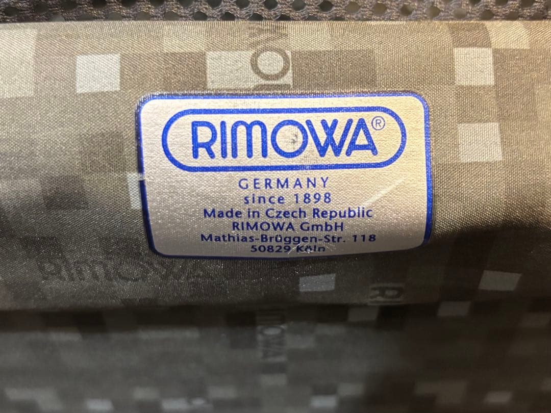 vintagerider　RIMOWA Salsa グレー系マットカラー
