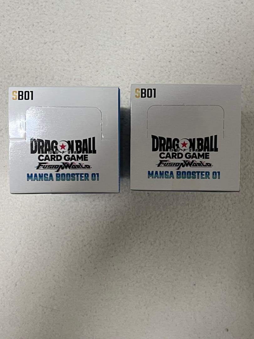 MANGA BOOSTER 01 BOX ドラゴンボール フュージョンワールド
