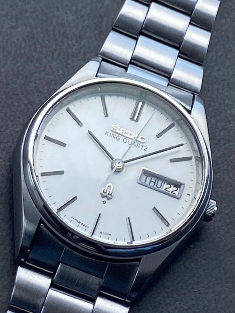セイコー SEIKOキングクォーツ　アンティーク　極美品