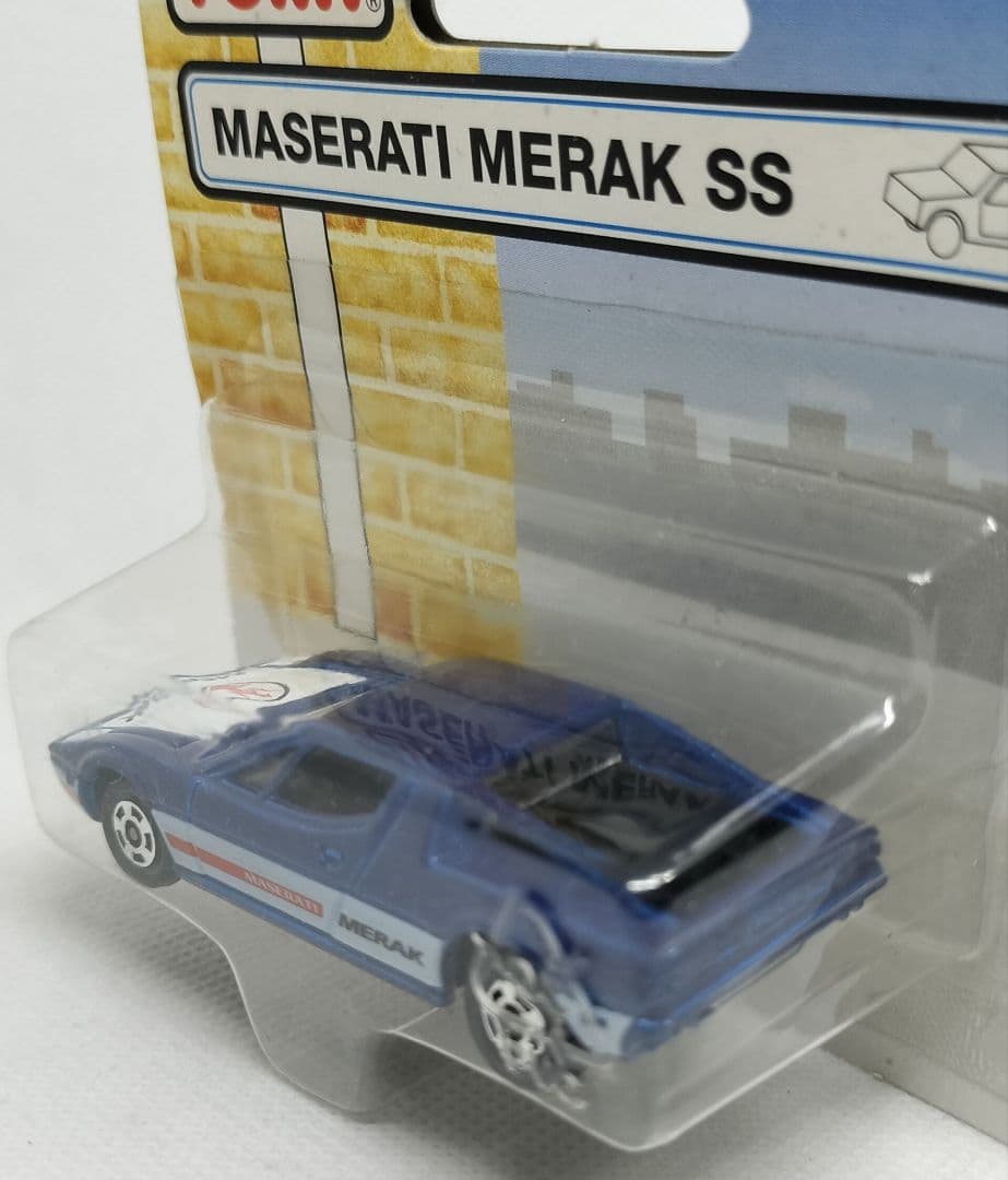 《UKトミカT7》逆輸入ヨーロッパ輸出用【マセラティメラクSS】ブリスターパック