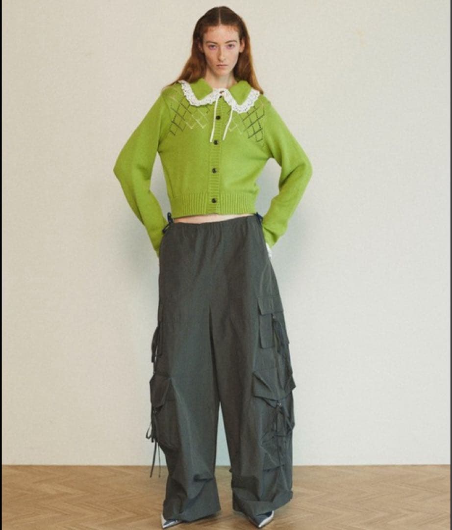 パンツ MAISON SPECIAL Ribbon Design Cargo Pants