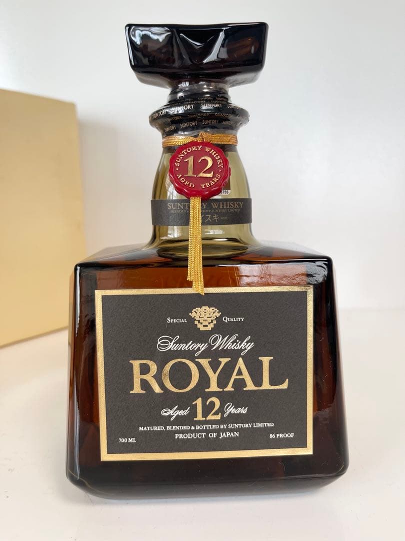 【美品】サントリーローヤル 15年ゴールドラベル 12年 2本セット 新品未開栓
