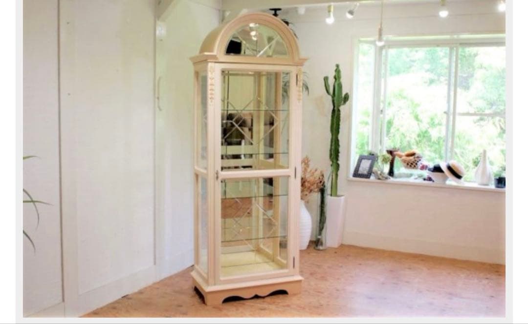 ★匿名配送★ リンホーリン (大塚家具)アンティーク 飾り棚