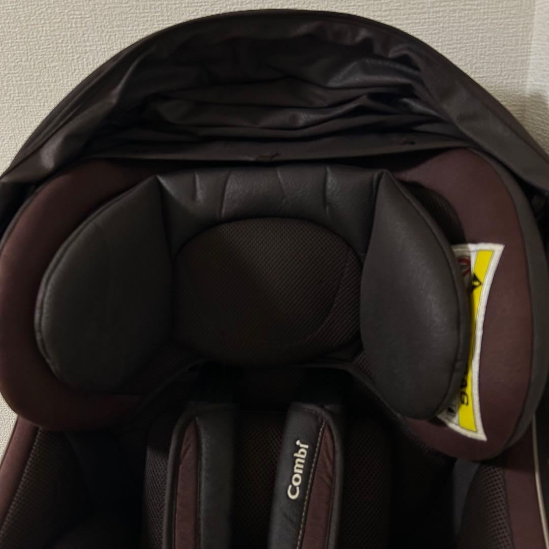 コンビ クルムーヴスマート エッグショック JG-600 ブラウン シートベルト