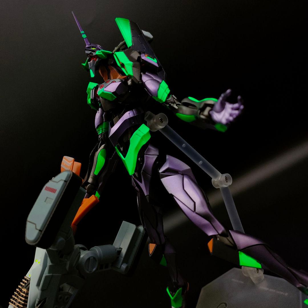 エヴァンゲリオン　初号機　専用拘束兼移動式射出台＋武器格納庫　RG 【全塗装】