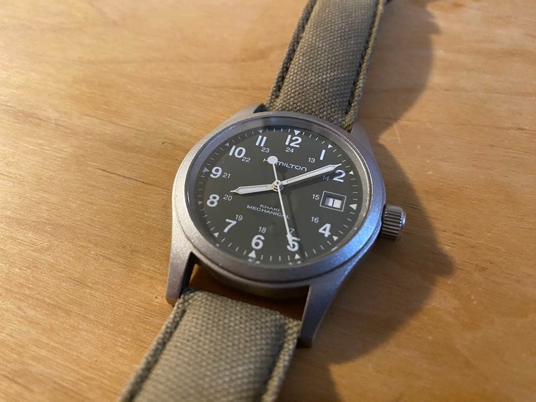 ハミルトン H69419363カーキフィールド Hamilton