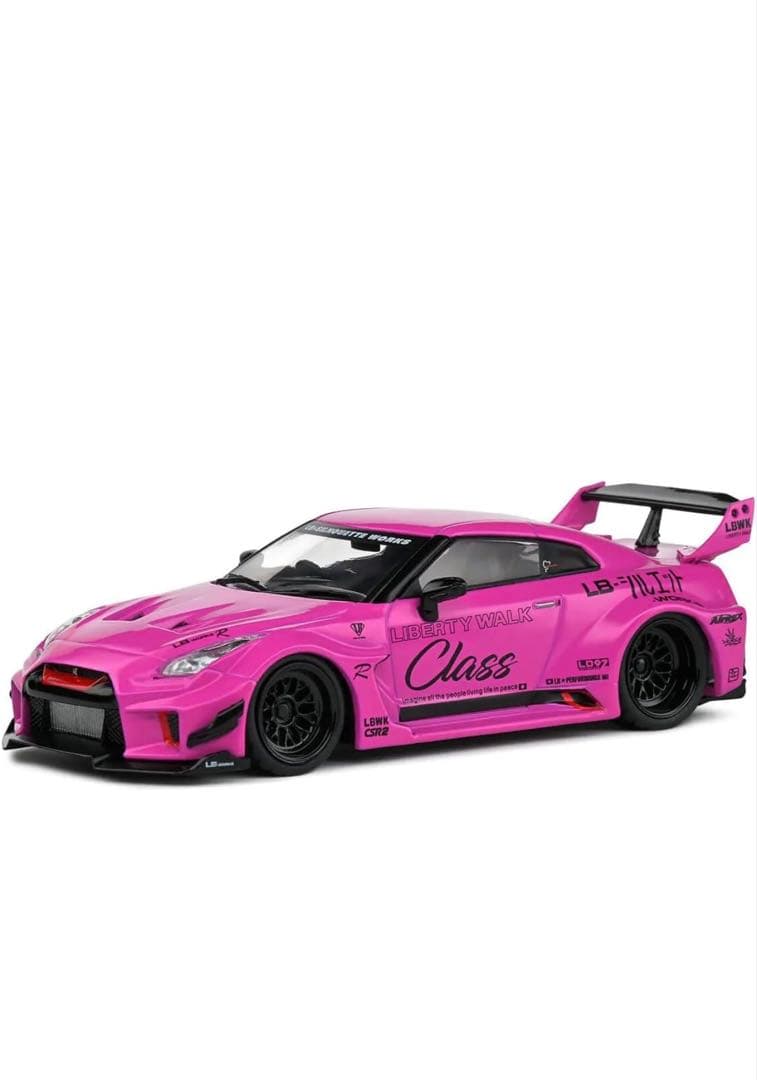 Liberty Walk GT-R ミニカー 1/43ピンク