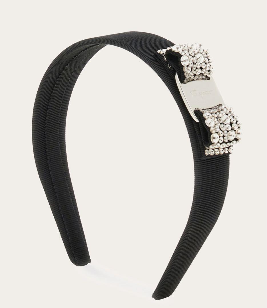 Salvatore Ferragamo カチューシャ　黒