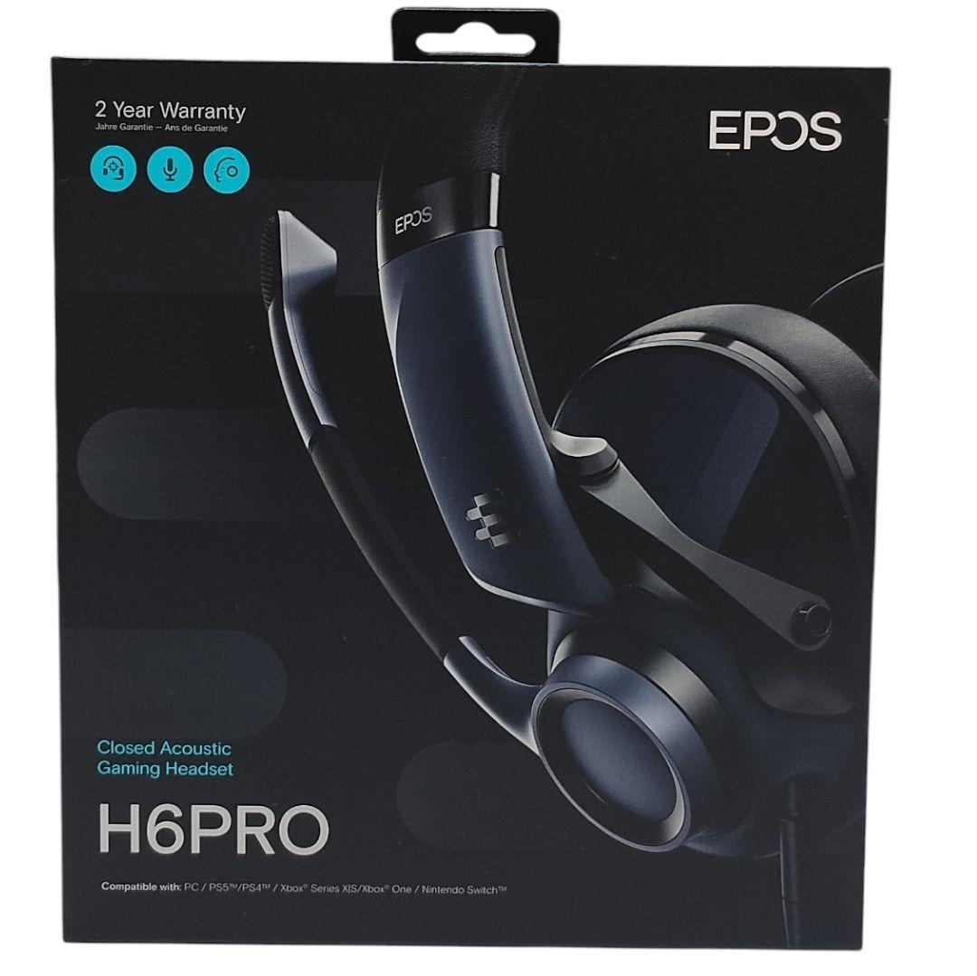 新品・未使用 EPOS H6PRO 有線ゲーミングヘッドセット 密閉型