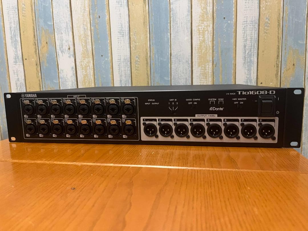 YAMAHA Tio1608-D Dante対応ステージボックス 極美品