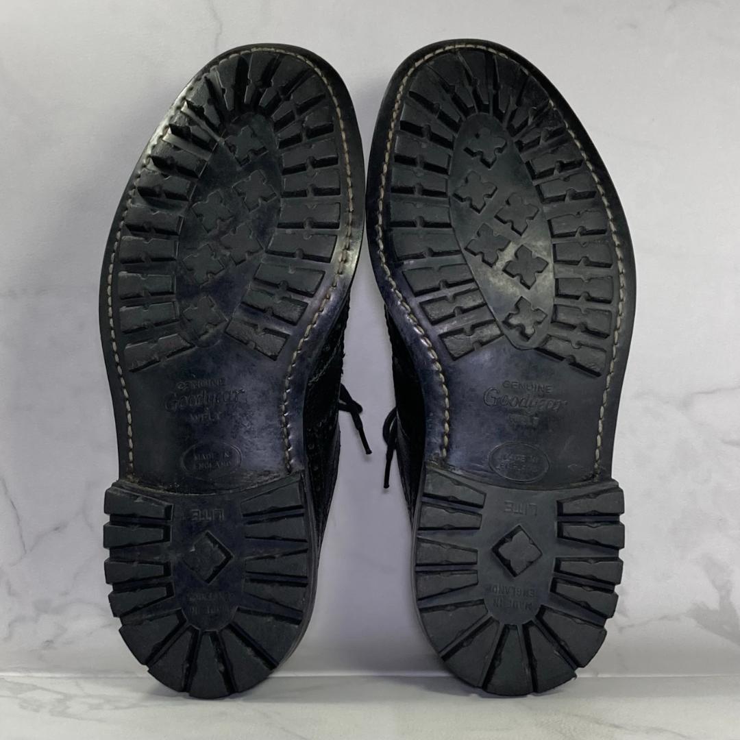 Trickers ILKLEY コマンドソール イングランド製 約25㎝ 黒