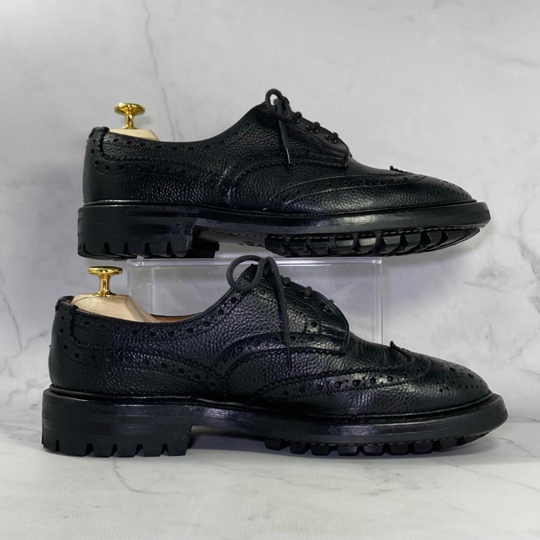 Trickers ILKLEY コマンドソール イングランド製 約25㎝ 黒