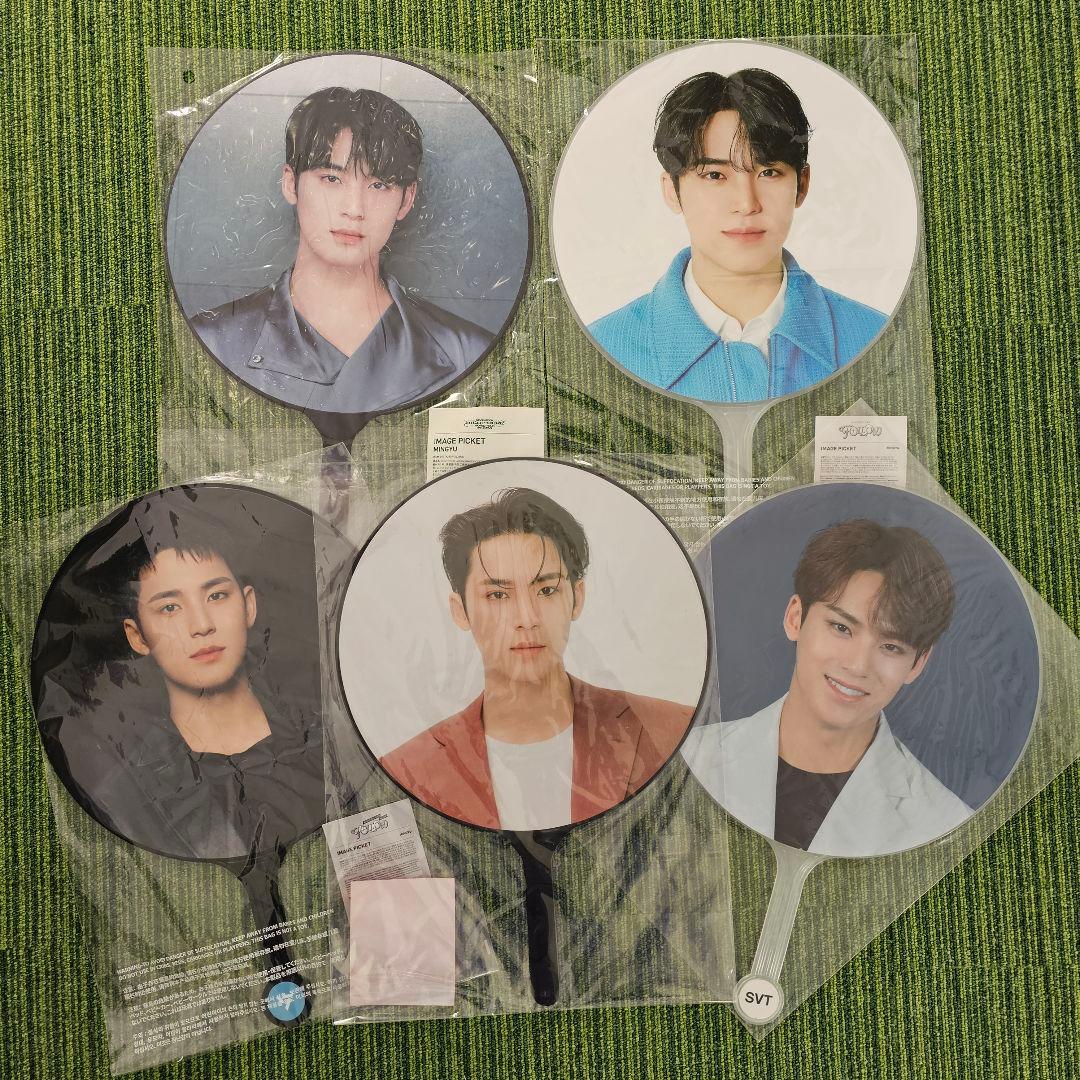 SEVENTEEN MINGYU うちわ 5枚セット