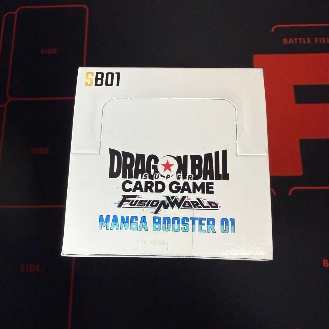 未開封BOX ドラゴンボールカードゲーム MANGA BOOSTER 01