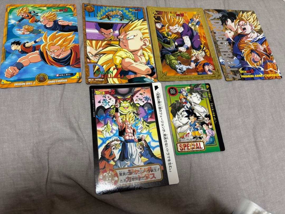 ドラゴンボール　ジャンボカードダス　22枚セット