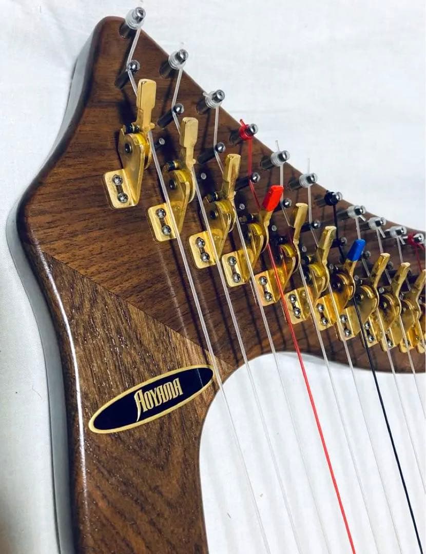 AOYAMA 25S 青山ハープ 25弦 コンパクト ノンペダル ケース付