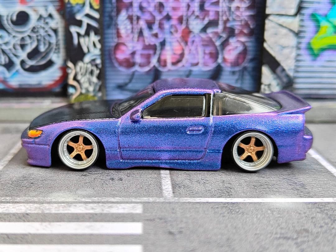 ホットウィールカスタム シルエイティ マジョーラ✩深リム☆トミカ改造