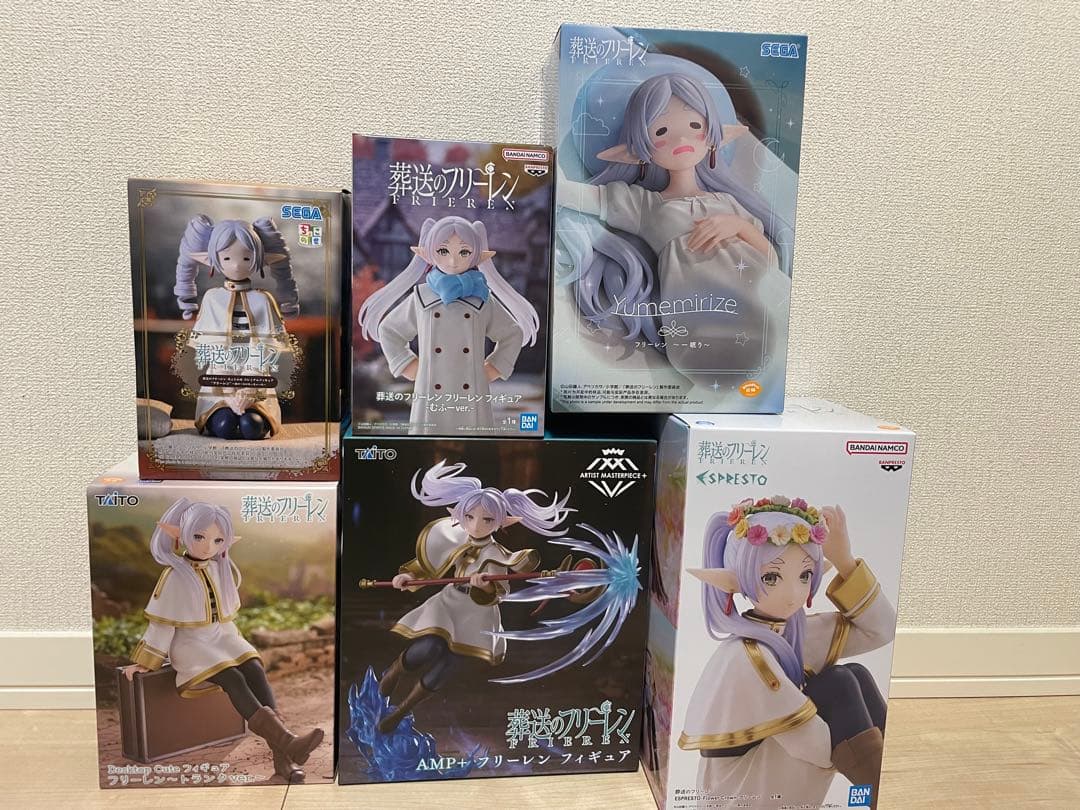 【6種セット】葬送のフリーレン　フリーレンフィギュア