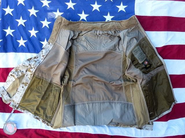 米軍実物　USMC　180S コンバットデザートジャケット L　マーパット　08