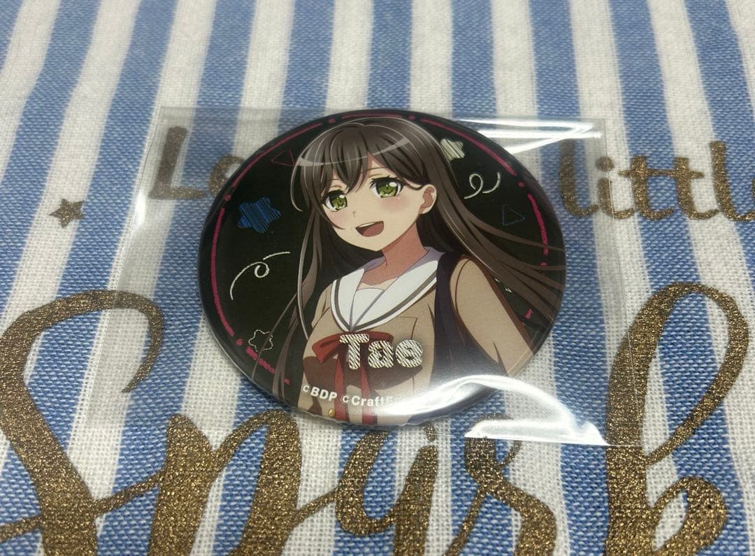 バンドリ school 缶バッジ 花園たえ