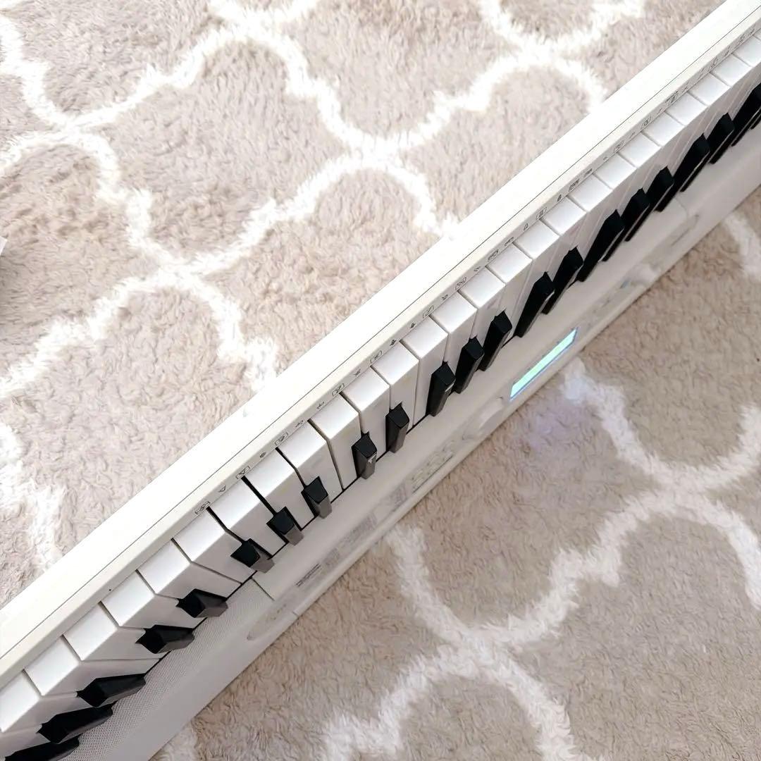 【極美品】2021製Casiotone 光ナビゲーションキーボード LK-520