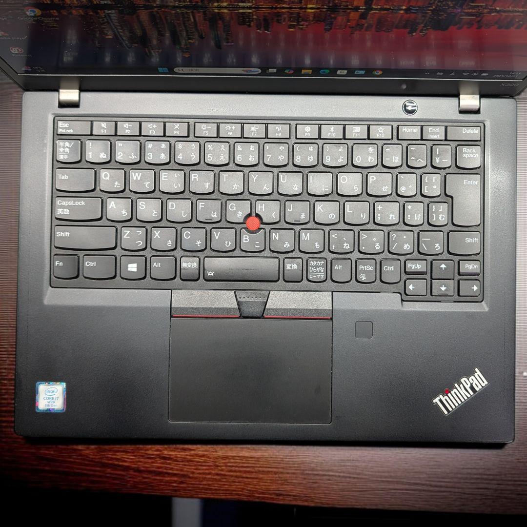Windowsノート本体 Lenovo Thinkpad X390 Core i7 8665U
