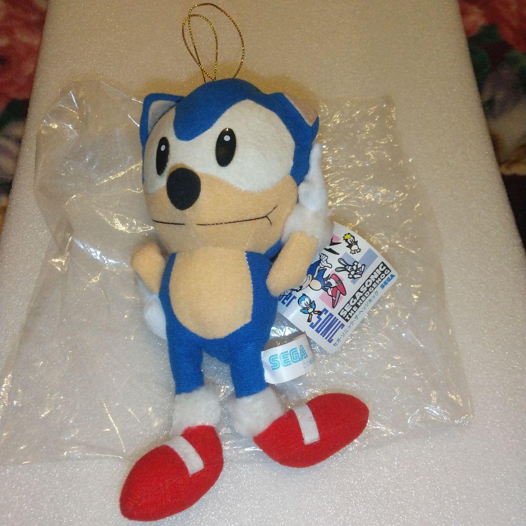 セガ・ソニック・ザ・ヘッジホッグ ぬいぐるみ 1992年 アミューズメント景品