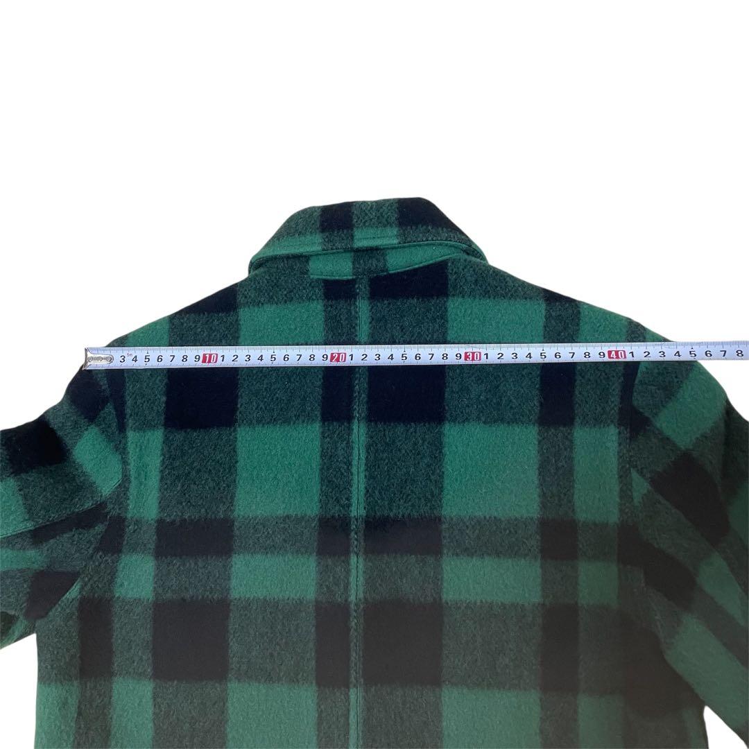 【良好】クーティーcootie バッファローチェック　メルトンCPOジャケットM