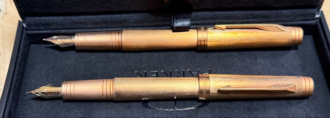 万年筆 パーカー プリミエ モノクローエディション ピンクゴールド F & M