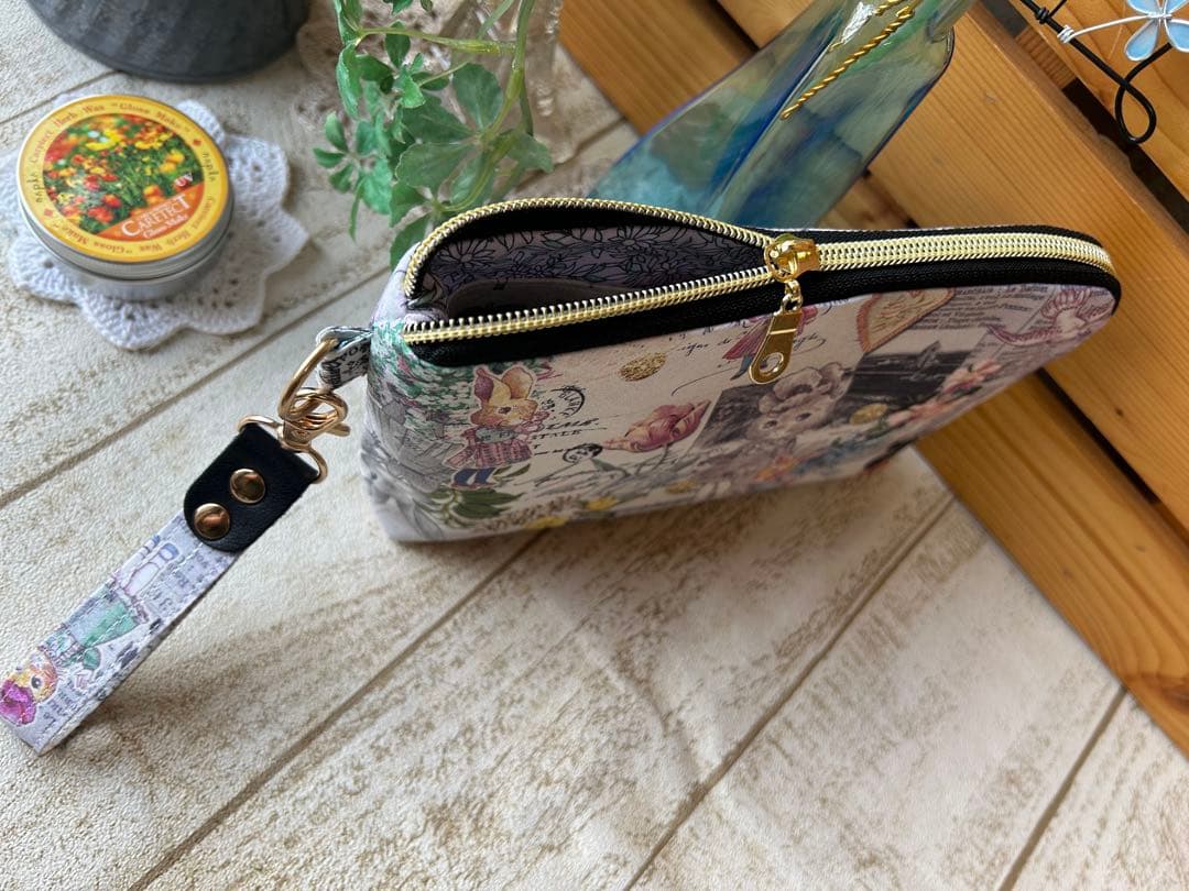 エミコ様♡ジョリーフルール♡L字通院ケースウォレット