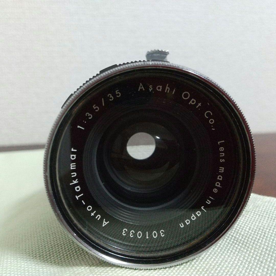 ジャンク品／アサヒペンタックスSV＊タクマー レンズ２＊ケース／一眼レフ