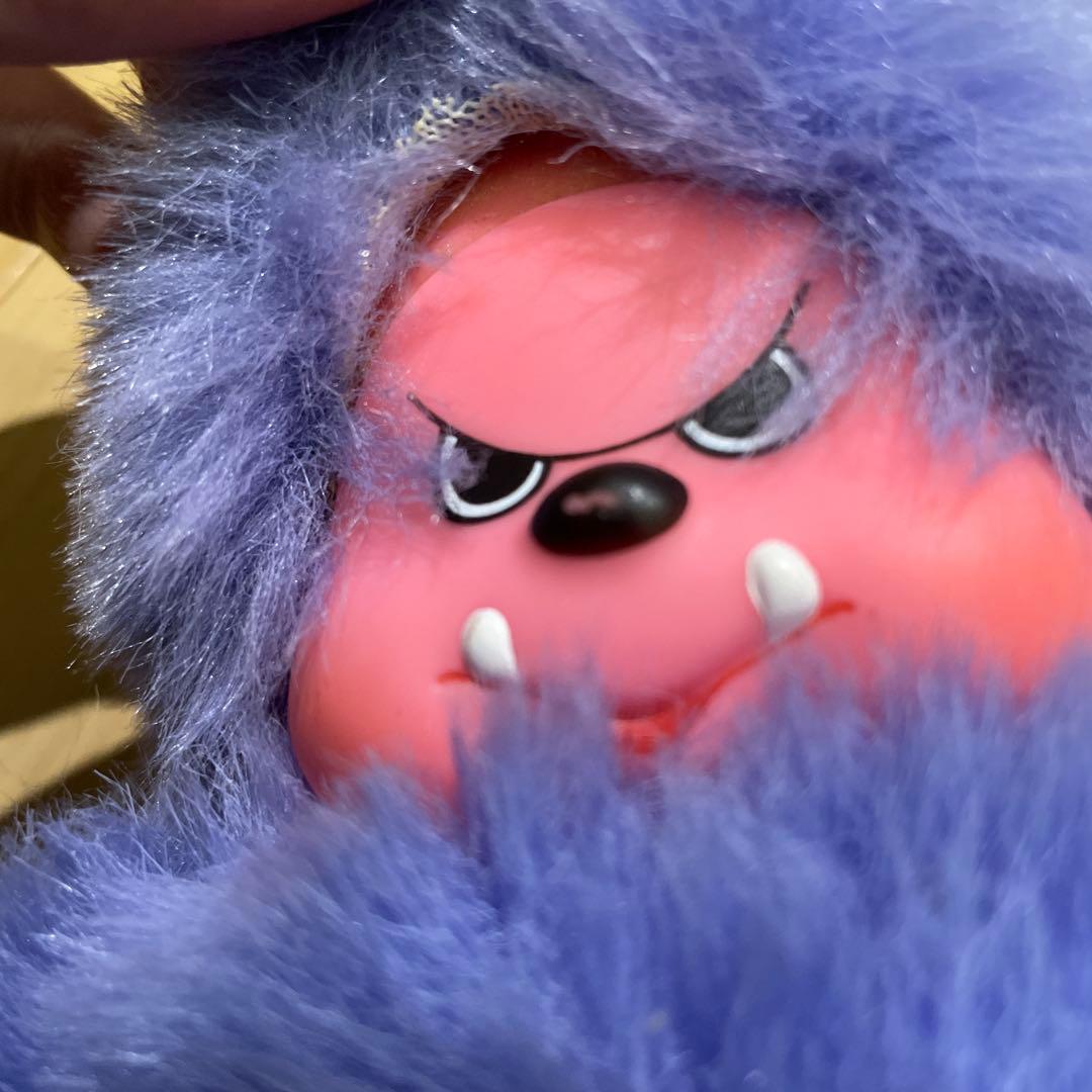 モンチッチ ブルー　キッキー　ぬいぐるみ