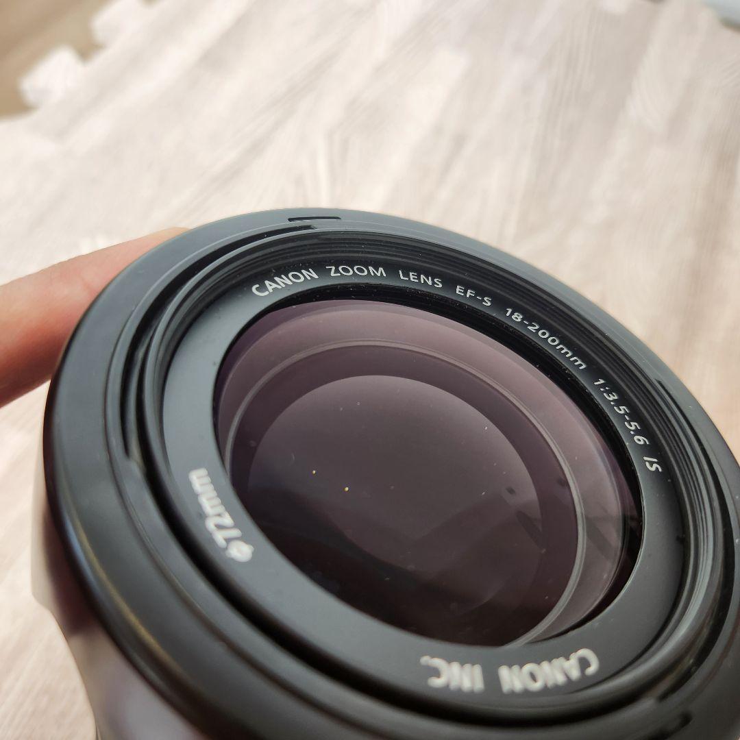 レンズ(ズーム) canon zoom ef-s 18-200mm 1:3.5-5.6 IS