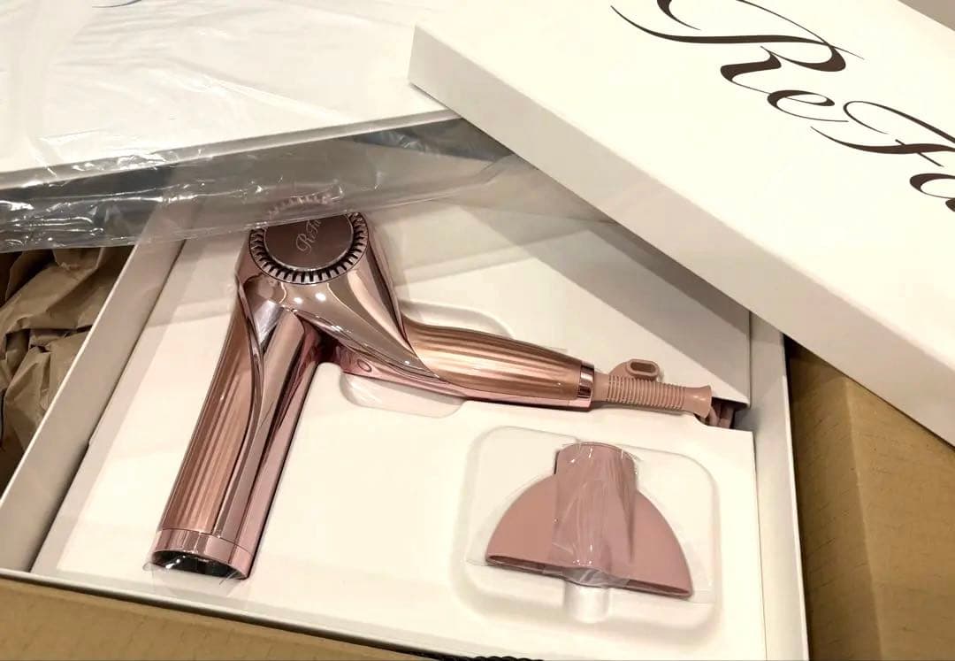 ReFa BEAUTECH DRYER BX ドライヤー ピンク　ショッパー付き