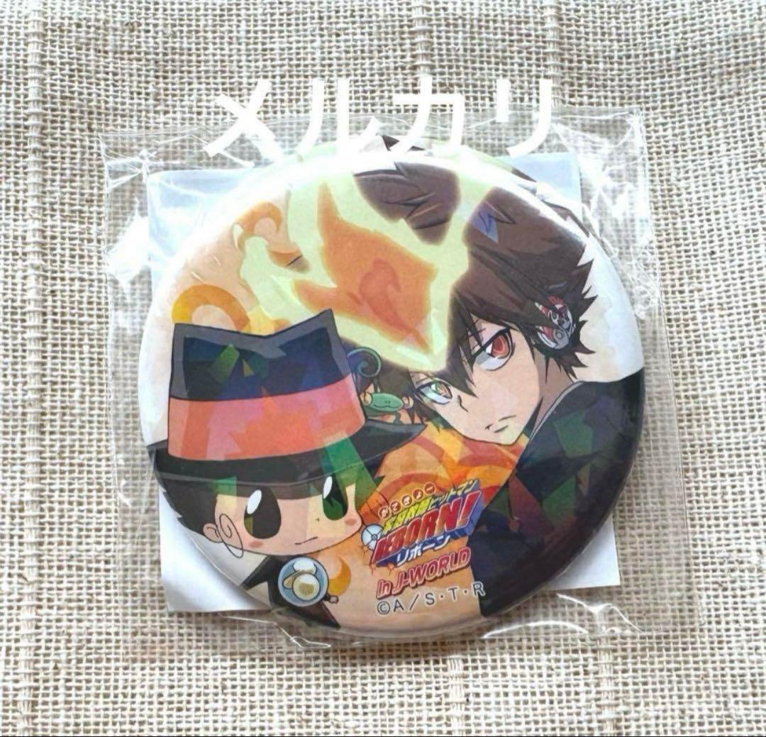 リボーン&綱吉　J-WORLD 缶バッジ