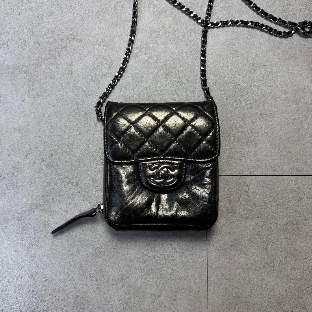 CHANEL シャネル マトラッセ ココマーク チェーン ショルダーバッグ
